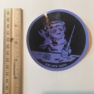 Babu Frick ILM VFX CREW sticker